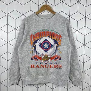Vintage retro Texas Rangers 1996 Western Division shirt collection sweatshirt